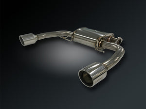 D-SPORT FUJITSUBO SPORTS MUFFLER POLISHED TAIL FOR DAIHATSU COPEN LA400A GR SPORT MT CVT 17400-B243