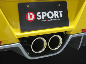 D-SPORT SPORTS MUFFLER CD FEAT.5ZIGEN FOR DAIHATSU COPEN LA400K 17400-B241
