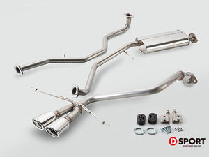 D-SPORT SPORTS MUFFLER CD FEAT.5ZIGEN FOR DAIHATSU COPEN LA400K 17400-B241