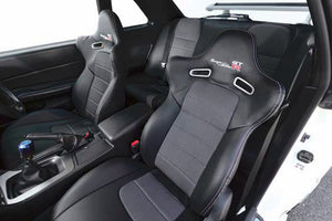 GARAGE ACTIVE ORIGINAL SEAT COVER BLACK WHITE FOR NISSAN SKYLINE GT-R BNR34 GARAGE-ACTIVE-00019