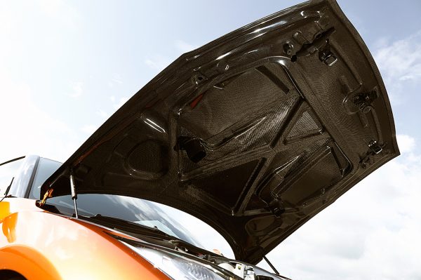 TOP SECRET AERO BONNET FRP FOR NISSAN GT-R R35 TOP-SECRET-00103