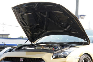 TOP SECRET AERO BONNET FRP FOR NISSAN GT-R R35 TOP-SECRET-00103