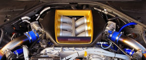 TOP SECRET ENGINE COVER TITANIUM PLATE FOR NISSAN GT-R R35 TOP-SECRET-00147