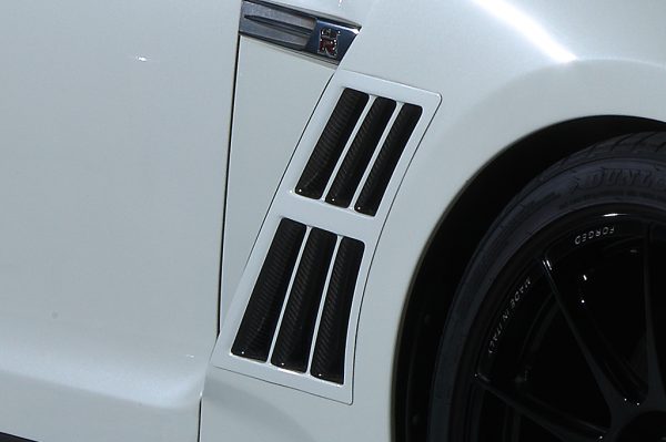 TOP SECRET FRONT FENDER DUCT FOR NISSAN GT-R R35 TOP-SECRET-00111
