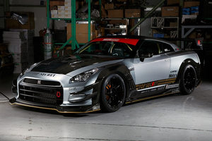 TOP SECRET FRONT WIDE FENDER TYPE 2 CARBON FOR NISSAN GT-R R35 TOP-SECRET-00109