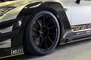 TOP SECRET FRONT WIDE FENDER TYPE 2 CARBON FOR NISSAN GT-R R35 TOP-SECRET-00109