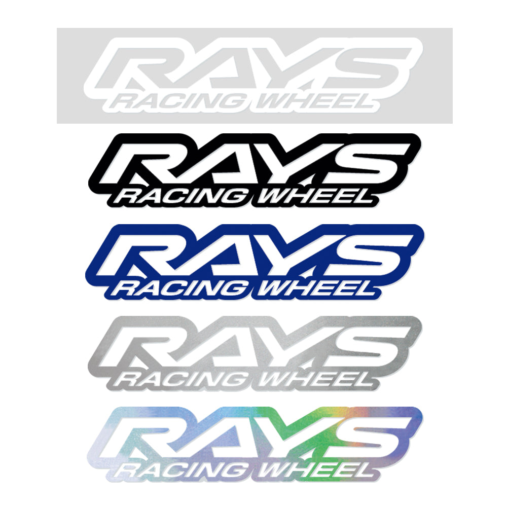 RAYS NO.20 RAYS RACING WHEEL LOGO STICKER 250MM - BLUE 74040200007BL