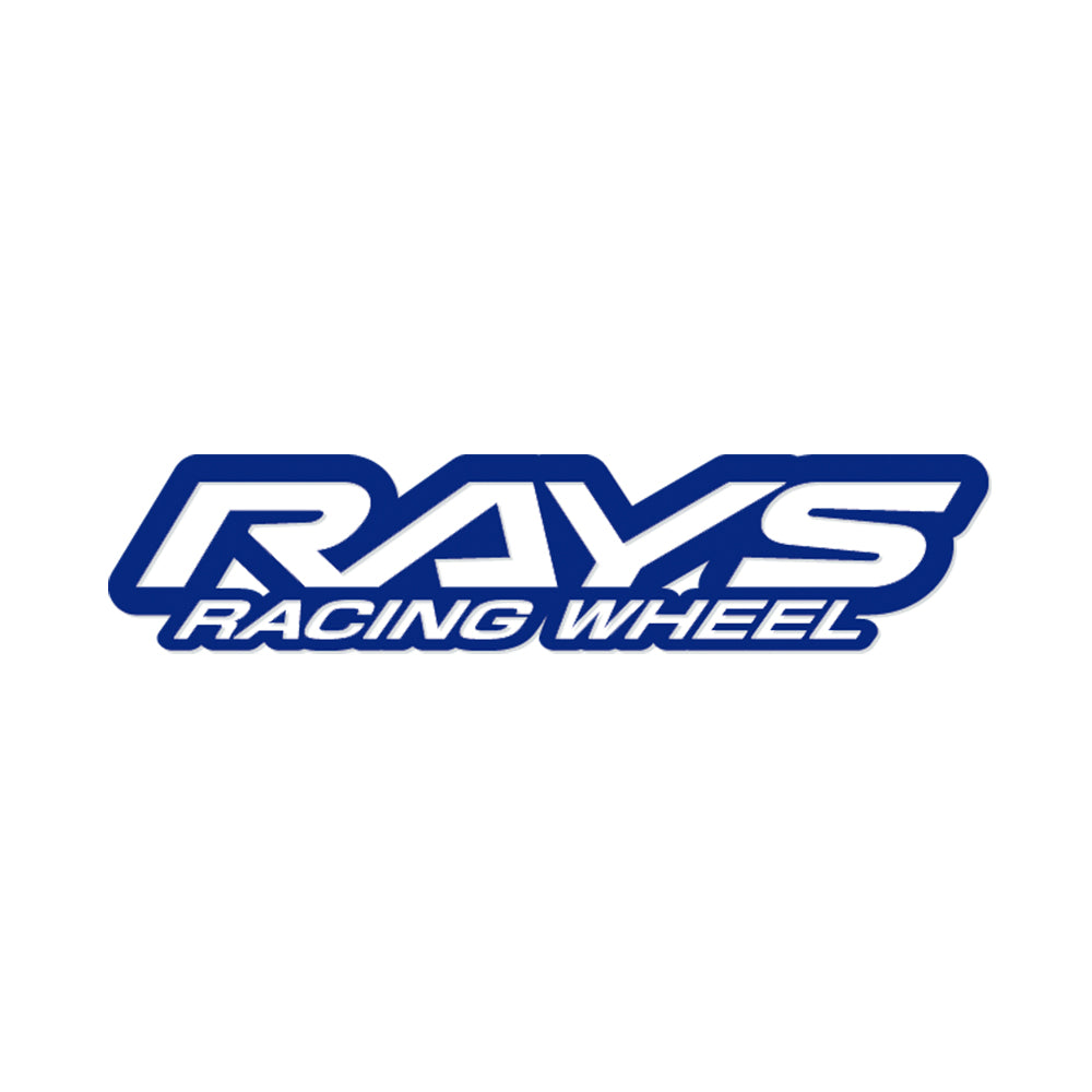 RAYS NO.20 RAYS RACING WHEEL LOGO STICKER 250MM - BLUE 74040200007BL