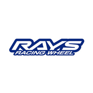 RAYS NO.21 RAYS RACING WHEEL LOGO STICKER 200MM - BLUE 74040200021BL
