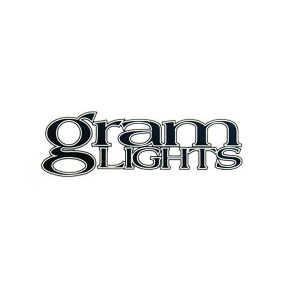 RAYS No.3 REPAIR STICKER GRAMLIGHTS 80MM BLACK FOR  7415000004005