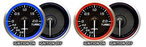 DEFI RACER GAUGE N2 PLUS TACHOMETER 0~9000RPM 60MM BLUE DF19901