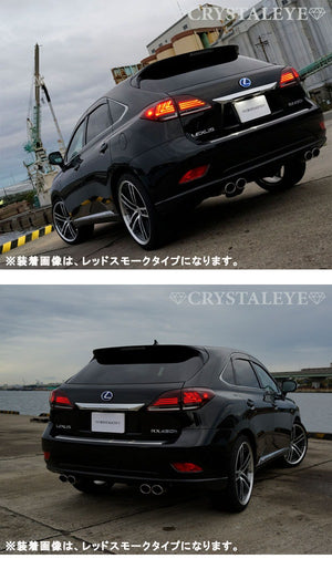 CRYSTAL EYE FIBER FULL LED TAIL LAMP V3 (FLOWING TURN SIGNAL SPECIFICATION) RED CLEAR FOR LEXSUS LEXUS RX 10 RX270 350 450H L197-RC