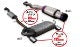 RSE FULL TITANIUM MUFFLER EXHAUST FOR NISSAN FAIRLADY Z Z33 VQ35 RB6090-NS04A