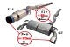 RSE FULL TITANIUM MUFFLER EXHAUST FOR MITSUBISHI EVO 10 4B11 RB6090-MT02A