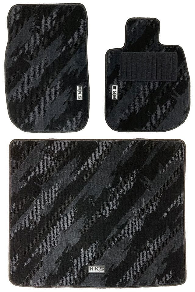 HKS FLOOR AND LUGGAGE MATS OCT RHD SET OF 3 FOR TOYOTA GR SUPRA DB22 53001-AT017