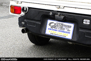 WIRUS WIN COMPACT MUFFLER RACING TYPE FOR SUBARU SAMBAR TRUCK V-KS3 V-KS4 EN07Y WIRUS-WIN-00041 - Black Hawk Japan