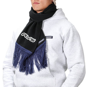 RAYS OFFICIAL SCARF 24S BLACK WITH BLUE 7409020002514