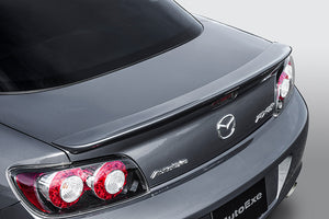 AUTOEXE REAR SPOILER FRP UNPAINTED FOR MAZDA RX-8 SE3P WITHOUT GENUINE REAR SPOILER MSE2600