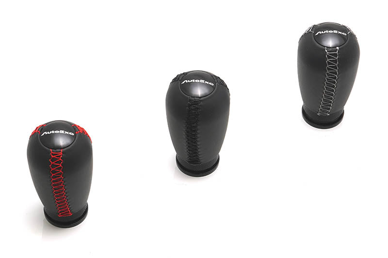 AUTOEXE SHIFT KNOB STICK SHAPE BLACK STITCH FOR MAZDA CX-30 DM SERIES MT VEHICLES NDA5V9050