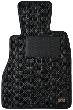 KARO GRAN SISAL BLACK LUGGAGE MATS FOR Nissan Cube YZ, BZ, BNZ11 GRAN-SISAL-1763-BLACK-BLACK