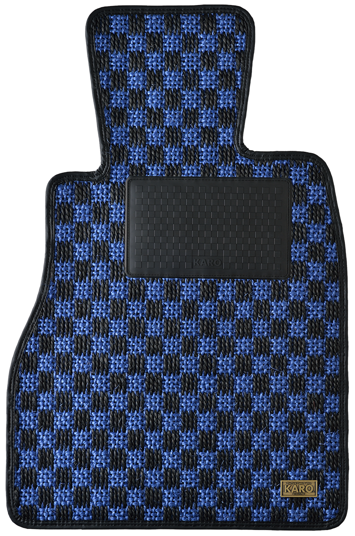KARO GRAN SISAL BLUE BLACK FLOOR MATS FOR Subaru Levorg VN5 GRAN-SISAL-4391-BLUE-BLACK