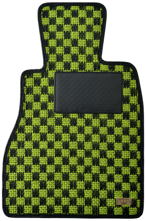 KARO SISAL LIME BLACK LUGGAGE MAT FOR OPEL OMEGA XF300W SISAL-750-LIME-BLACK