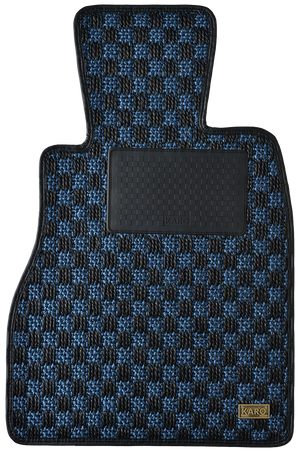 KARO GRAN SISAL NAVY BLACK LUGGAGE MATS FOR Suzuki Cultus Crescent Wagon GC#1, GD31 GRAN-SISAL-734-NAVY-BLACK
