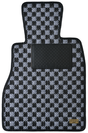 KARO GRAN SISAL SILVER BLACK FLOOR MATS FOR BYD ATTO3 SC2 GRAN-SISAL-4595-SILVER-BLACK