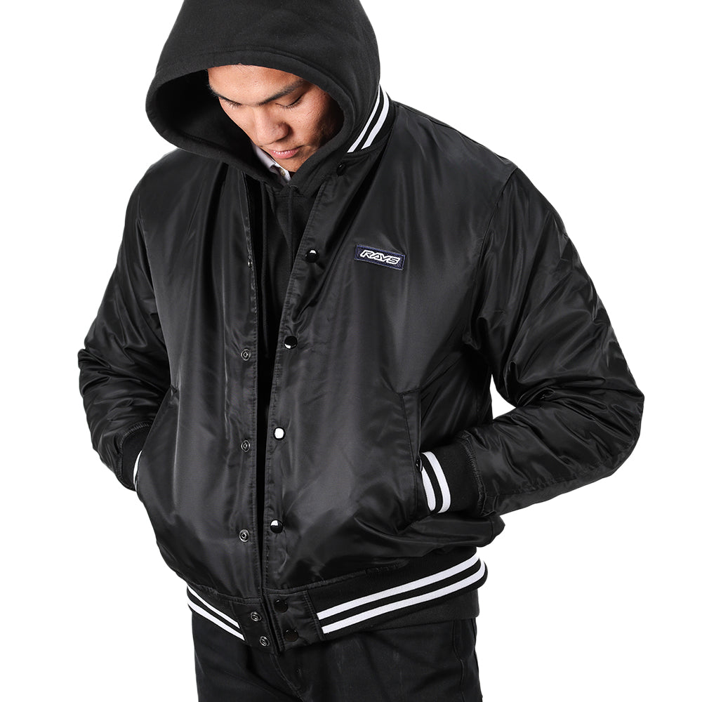RAYS No.15 RAYS STADIUM JACKET 23A SIZE M BLACK 7409030020040
