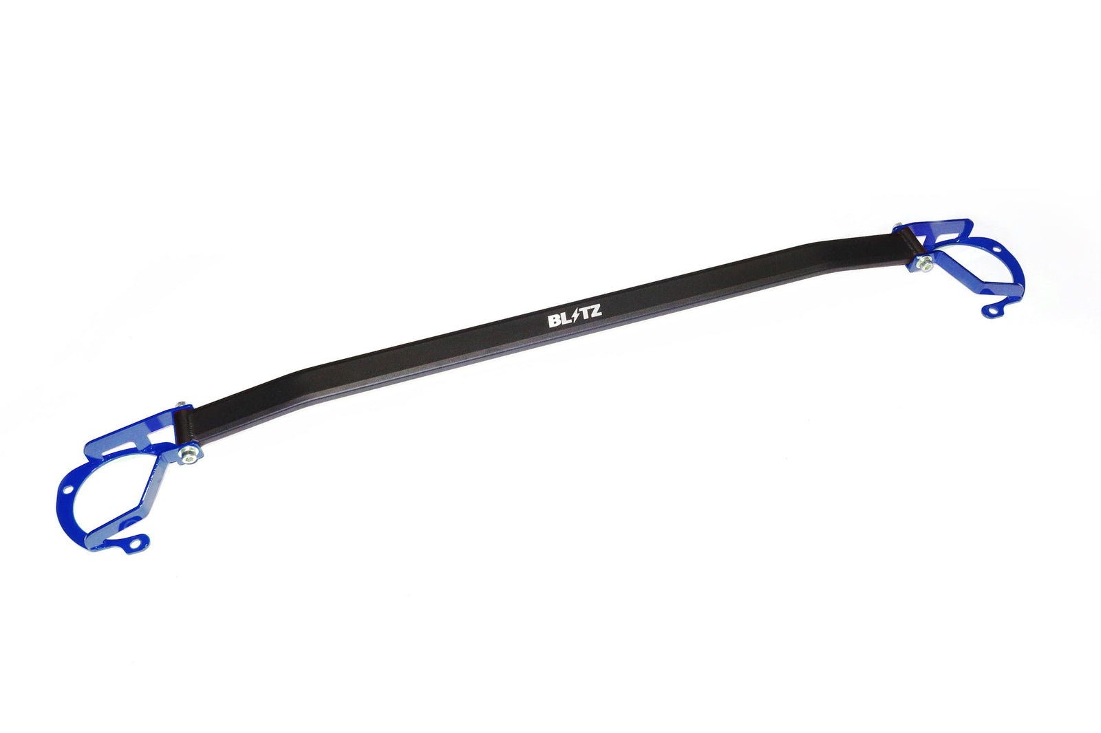 BLITZ STRUT TOWER BAR FRONT BLUE FOR TOYOTA VOXY G'S ZRR80W 3ZR-FAE 97126