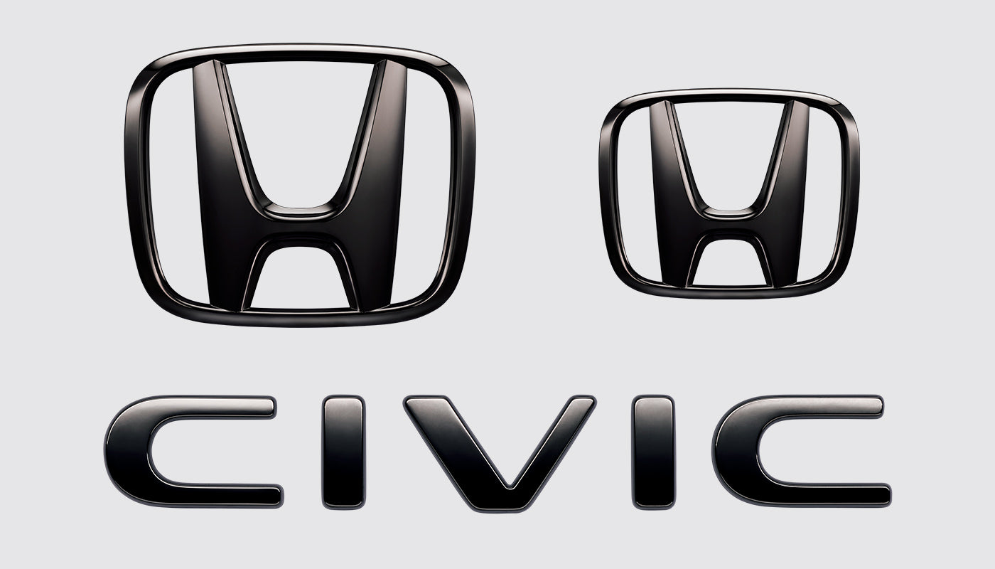 HONDA BLACK EMBLEM FOR HONDA CIVIC FL1 FL4  08F20-T43-000