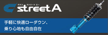CUSCO STREET A COILOVER SUSPENSION KIT FOR SUZUKI WAGON R MH21S 1ST AND 2ND GENERATION 630 62J CBF