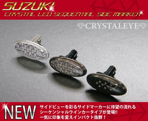 CRYSTAL EYE SEQUENTIAL TURN SIGNALS LED SIDE MARKERS FOR SUZUKI ESCUDO TD54 TD94 D074