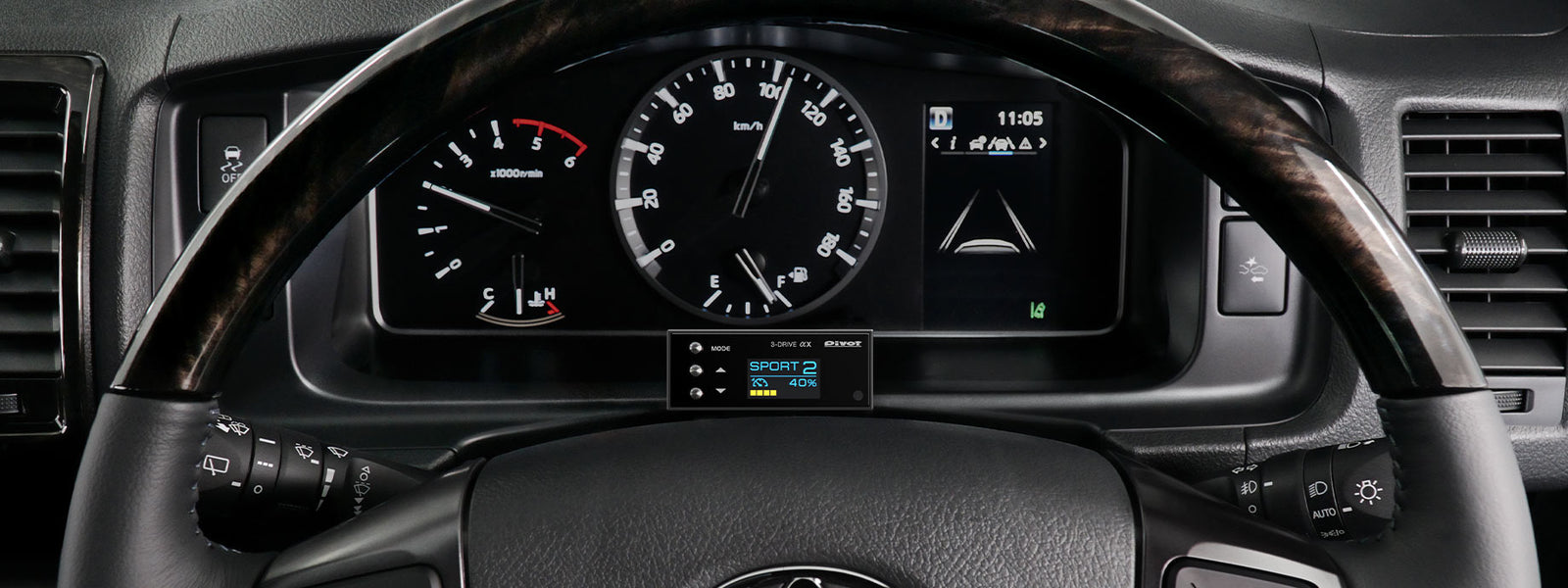 PIVOT 3-DRIVE ALPHA X THROTTLE CTRL W. CRUISE FOR NISSAN FUGUE 2 Y50 VQ25HR 3DA-X