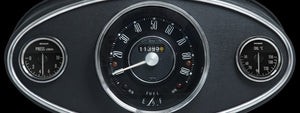 PIVOT STING 52 FUEL PRESSURE GAUGE GREEN LIGHT STFP-5