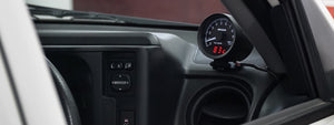 PIVOT DUAL GAUGE RS TACHOMETER WHITE LIGHTING OBD FOR TOYOTA HIACE/REGIUS ACE 224 229W 2TR-FE DRX-T