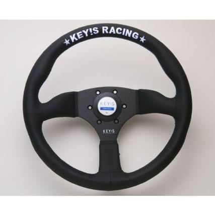 KEY'S RACING ORIGINAL STEERING WHEEL 07Y 350 SEMI DEEP SUEDE SW01022	