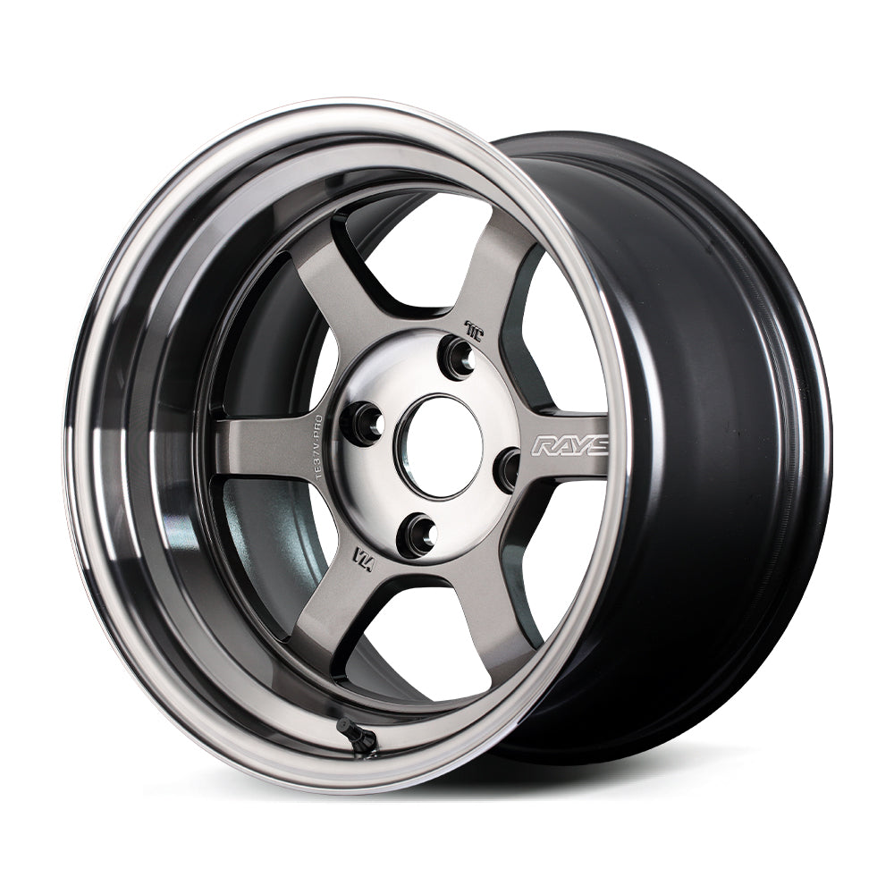 RAYS VOLK RACING TE37V-PRO 15X8.5J +5 4X100 PRESSED GRAPHITE (PG) 02145850502PG