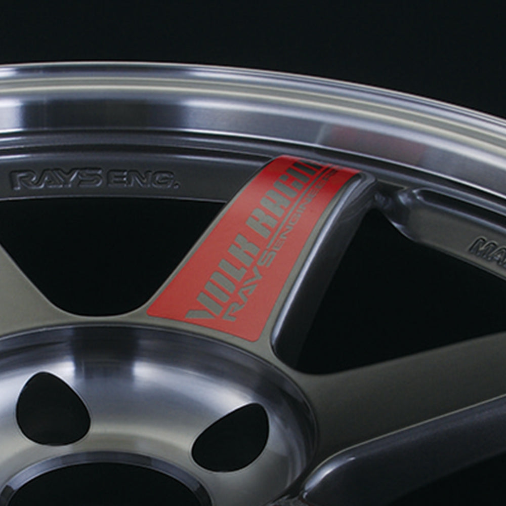 RAYS No.10 REPAIR STKR TE37SL SPOKE 17/18 RED FOR  7415000003008