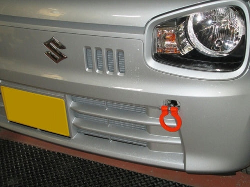 KAWAI WORKS FRONT TYPE FOLDABLE TOW HOOK FOR SUZUKI ALTO HA36 ALL  SZ0750-RFF-88