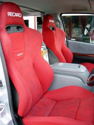 KAWAI WORKS T115R RIGHT SIDE SEAT RAIL FOR RECARO IS84 LX FOR TOYOTA HIACE H200 SERIES KAWAI-WORKS-10601 - Black Hawk Japan