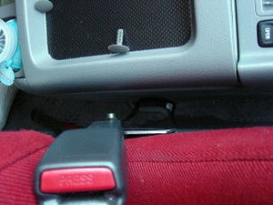 KAWAI WORKS T120R RIGHT SIDE SEAT RAIL FOR SPARCO STAR SPEED FOR TOYOTA ALPHARD.VELLFIRE NH10 SERIES 02.51~ KAWAI-WORKS-01865