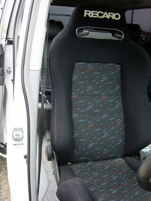 KAWAI WORKS T120R RIGHT SIDE SEAT RAIL FOR SPARCO R100 CHPONO-ROAD 959CR FOR TOYOTA ALPHARD.VELLFIRE NH10 SERIES 02.51~ KAWAI-WORKS-01868