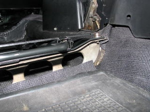KAWAI WORKS N072R RIGHT SIDE SEAT RAIL FOR COBRA FULL BUCKET BOTTOM STOP ALL TYPES FOR NISSAN SKYLINE GC10 68.8~ 72.3 KAWAI-WORKS-19921
