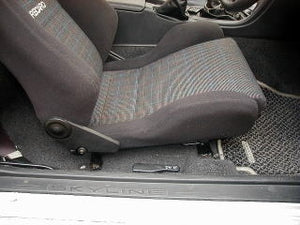 KAWAI WORKS N039L LEFT SIDE SEAT RAIL FOR SPARCO STAR SPORTIMO PLUS MILAN FOR NISSAN SKYLINE R34GT-R 99.1~ KAWAI-WORKS-20723