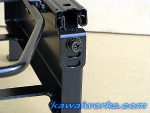 KAWAI WORKS N080L LEFT SIDE SEAT RAIL FOR SPARCO PRO 2000 862 FOR NISSAN MURANO Z51 08.09~ KAWAI-WORKS-23258 - Black Hawk Japan