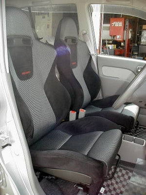 KAWAI WORKS H036R RIGHT SIDE SEAT RAIL FOR SPARCO STAR SPRINT 820 FOR HONDA LIFE JB1.2.3.4 NEW STANDARD CAR KAWAI-WORKS-34818
