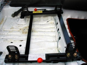 KAWAI WORKS H008RD RIGHT SIDE SEAT RAIL FOR HONDA CR-X EF6.7.8 87.9~ 92.5 KAWAI-WORKS-25592 - Black Hawk Japan