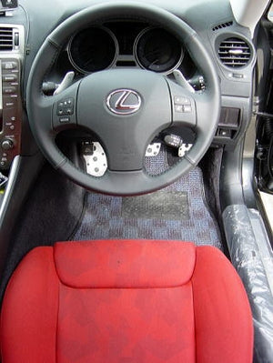 KAWAI WORKS L001R RIGHT SIDE SEAT RAIL FOR RECARO AM19 SPORT-D JJ JC FOR LEXUS IS250.IS350 GSE2  KAWAI-WORKS-46305