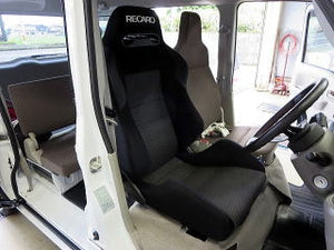 KAWAI WORKS S077L LEFT SIDE SEAT RAIL FOR RECARO IS84 A-8 FOR NISSAN CLIPPER, NV100 DR17V, W 15.3~ KAWAI-WORKS-15915